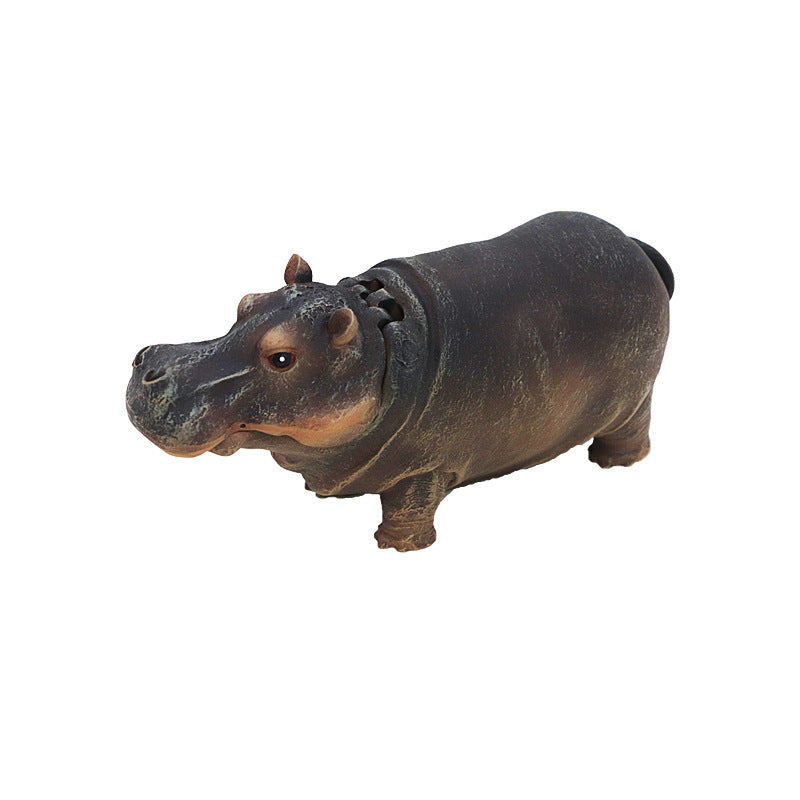 📢🐘 PROMO FLASH : 50% DE RÉDUCTION ! ⏰ Décoration Hippopotame à Bulles pour Aquarium – Résine Écologique – Bullage Apaisant & Oxygénation 🐟