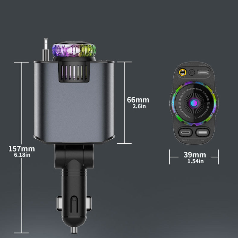 ✈️Livraison gratuite🔥Chargeur 5 en 1, diffuseur d'arômes et lampe étoilée🔥