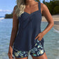 🩱Ensemble haut de maillot de bain et short imprimés