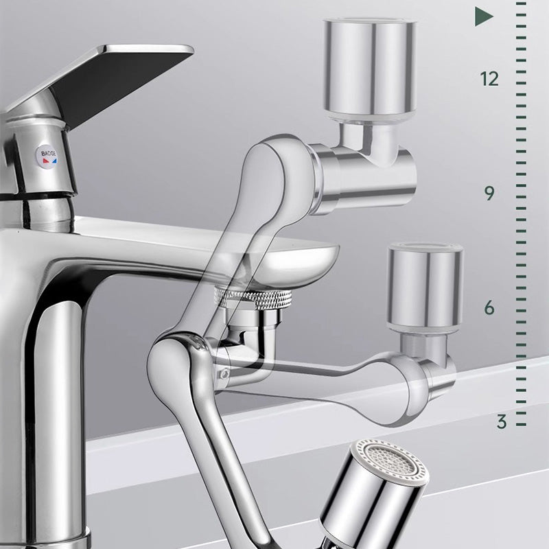 💧Adaptateur robinet 1440° pivotant🚿Étanche, silencieux, 2 modes d’eau & triple filtration✨