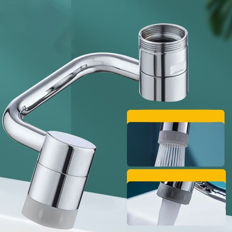 💧Adaptateur robinet 1440° pivotant🚿Étanche, silencieux, 2 modes d’eau & triple filtration✨