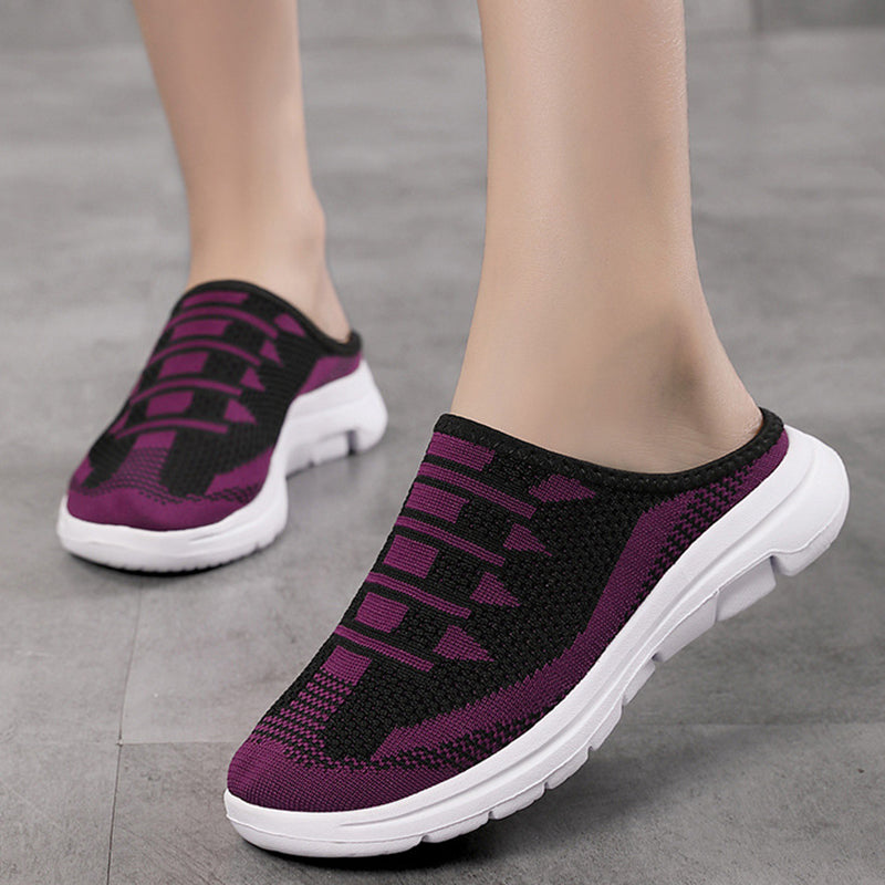 Chaussons confortables et respirants à bout fermé