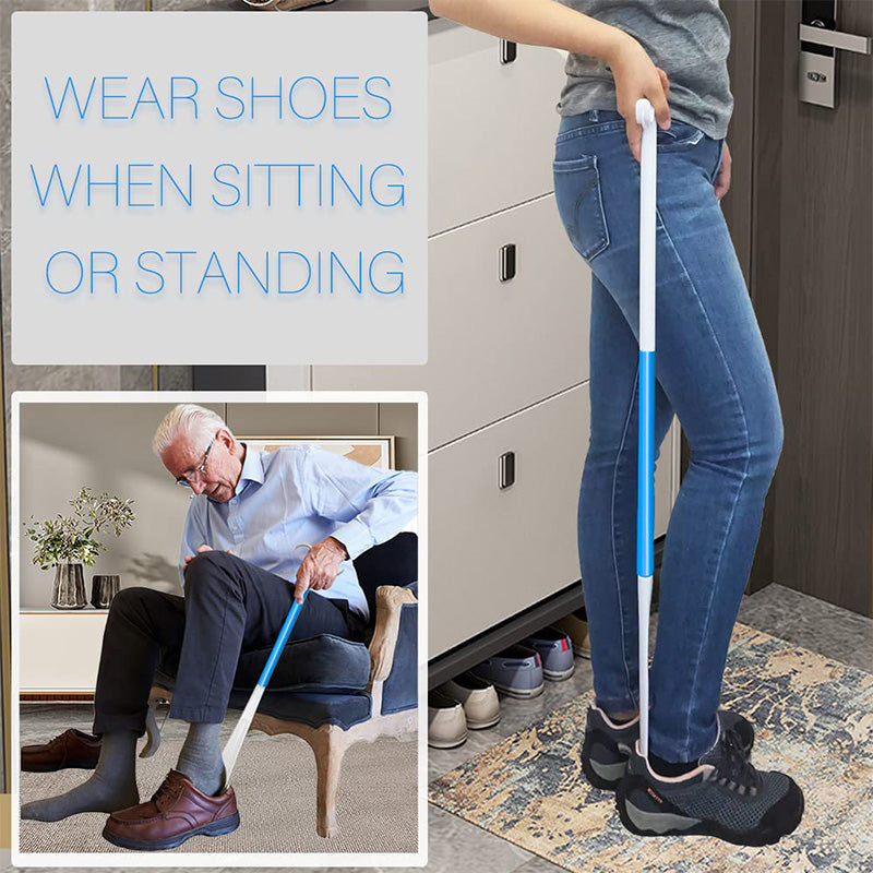📢Chausse-pied long réglable avec tire✨