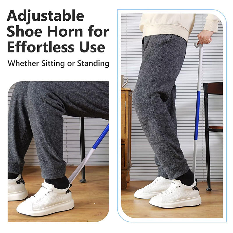 📢Chausse-pied long réglable avec tire✨