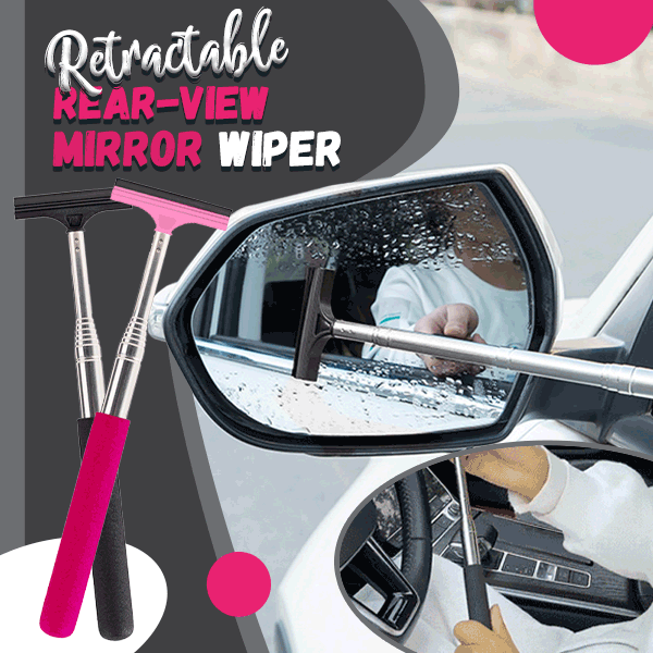 🚗 Raclette Télescopique pour Rétroviseurs — Extensible 98 cm, Tête Caoutchouc & Conduite Sécurisée ✨