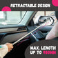 🚗 Raclette Télescopique pour Rétroviseurs — Extensible 98 cm, Tête Caoutchouc & Conduite Sécurisée ✨
