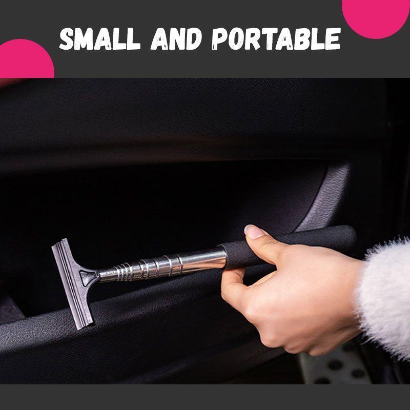 🚗 Raclette Télescopique pour Rétroviseurs — Extensible 98 cm, Tête Caoutchouc & Conduite Sécurisée ✨