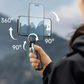 Perche à Selfie Magnétique 4-en-1 - Rotation 360°, Trépied Mini et Télécommande 10m