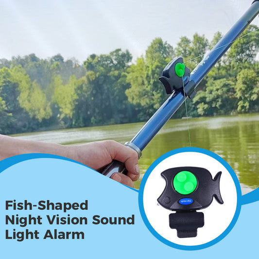 Alarme Sonore et Lumineuse avec Vision Nocturne en Forme de Poisson
