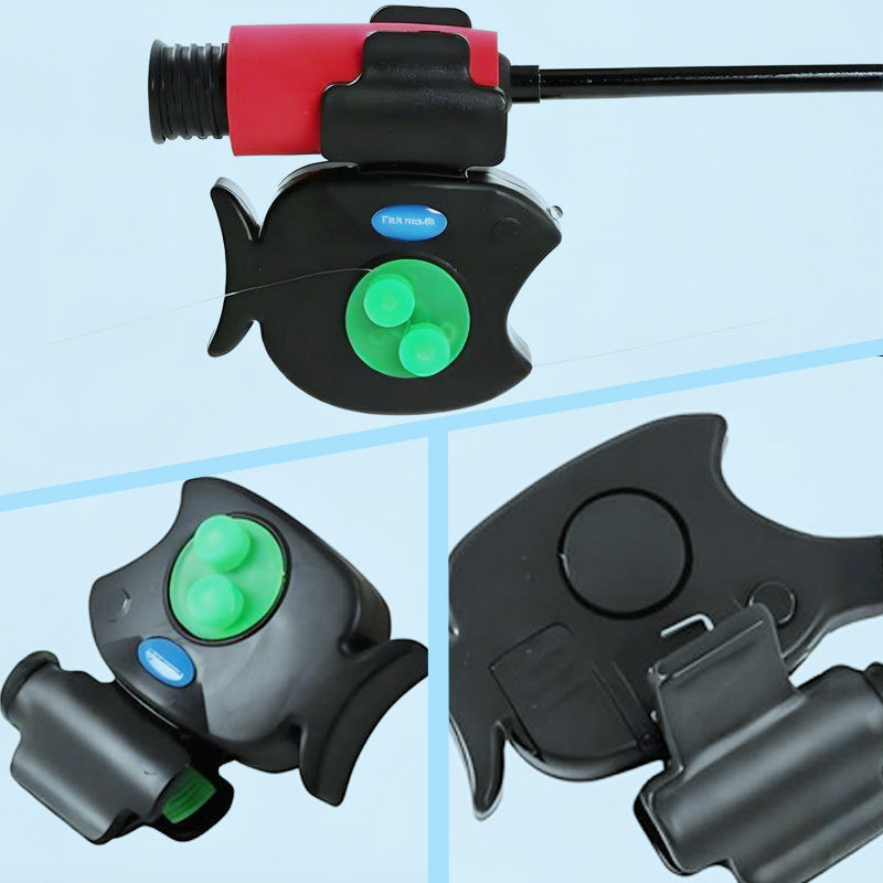 Alarme Sonore et Lumineuse avec Vision Nocturne en Forme de Poisson