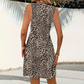 🐆 RÉDUCTION DE 50 % POUR UNE DURÉE LIMITÉE !✨ Robe pour femme à encolure en V et imprimé léopard – Audacieuse, flatteuse, polyvalente 🌟