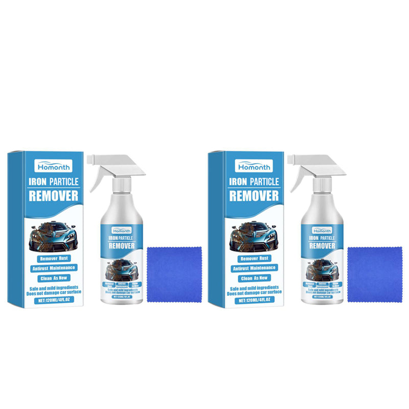 🎁🚗Spray d'élimination de particules de rouille et de fer de voiture✨🔥Achetez 3 obtenez 2 gratuit