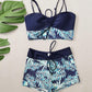👙 Offre spéciale à durée limitée💞 Ensemble maillot de bain deux pièces imprimé – Nouveau design 2026 – Tissu extensible, séchage rapide – parfait pour la plage ou la piscine – look tendance et confortable ☀️🌊