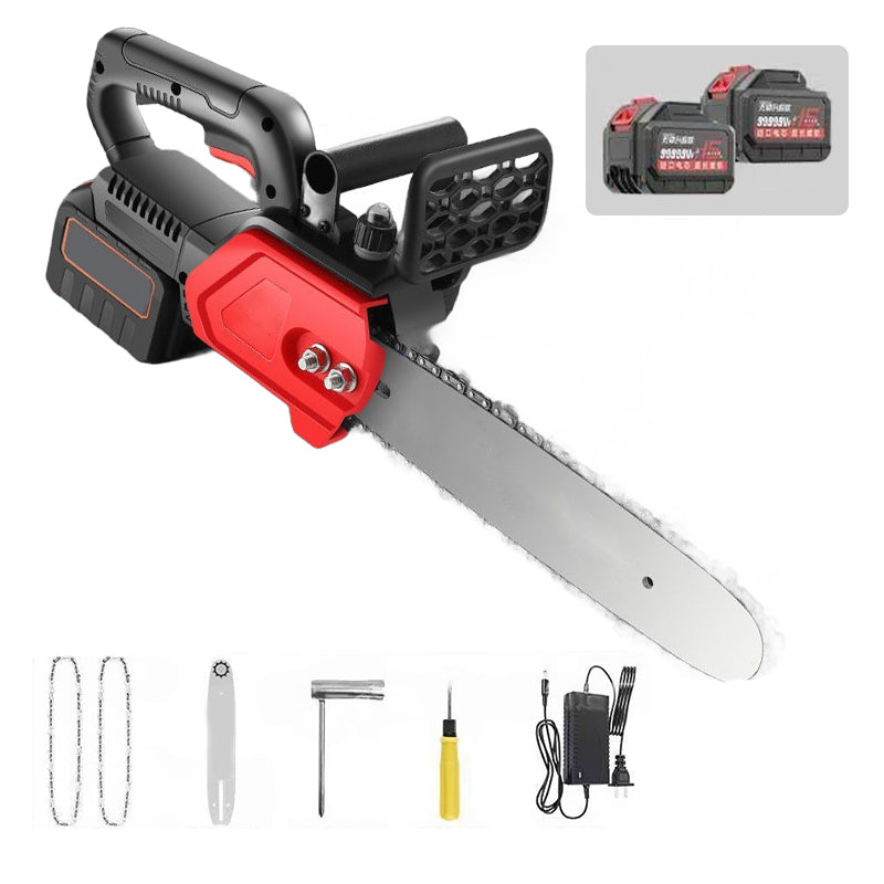 🪚Tronçonneuse sans fil Lithium-Ion — Moteur en cuivre pur | Coupe rapide, sans blocage | Sécurité anti-démarrage accidentel | Pare-copeaux | Polyvalente pour le jardinage, l'élagage et la coupe de bois de chauffage🔥