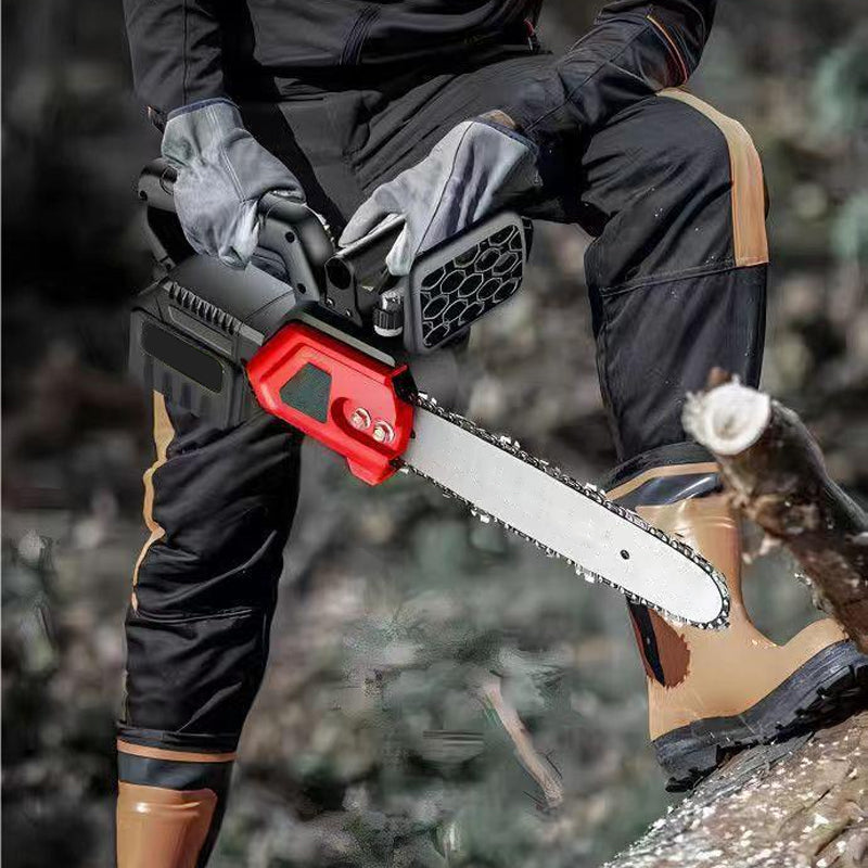 🪚Tronçonneuse sans fil Lithium-Ion — Moteur en cuivre pur | Coupe rapide, sans blocage | Sécurité anti-démarrage accidentel | Pare-copeaux | Polyvalente pour le jardinage, l'élagage et la coupe de bois de chauffage🔥