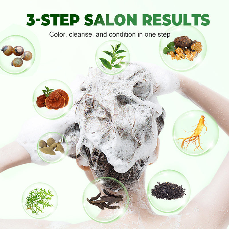 ⏳Spécial à durée limitée⏰Crème colorante botanique 3-en-1