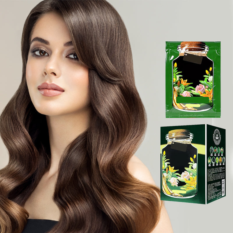 ⏳Spécial à durée limitée⏰Crème colorante botanique 3-en-1