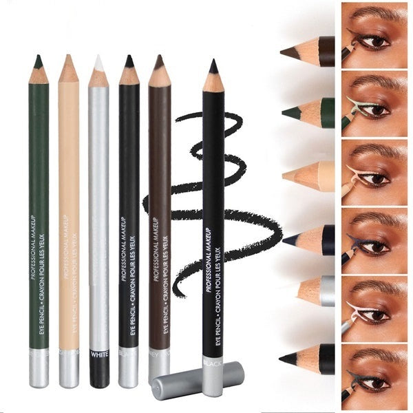 Crayon eyeliner en bois waterproof longue tenue