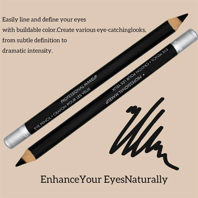 Crayon eyeliner en bois waterproof longue tenue