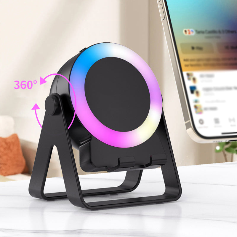 Enceinte audio Bluetooth à induction sans fil 4 en 1