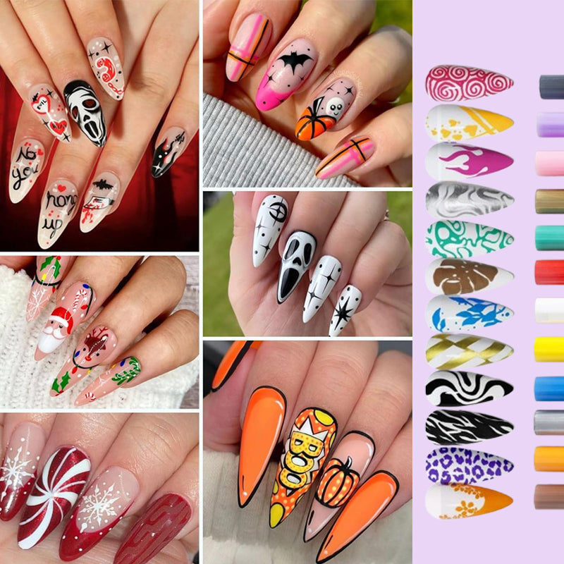🎁 Vente Flash -49% ⏳ Coffret de 12 stylos à ongles