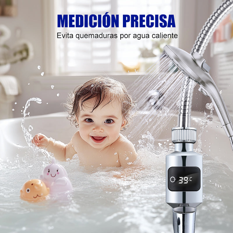 🌡️DOUCHE 100% SÉCURISÉE🔥Thermomètre de douche à LED haute précision