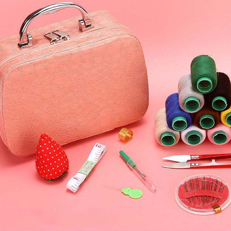 Trousse à couture portable avec boîte de rangement
