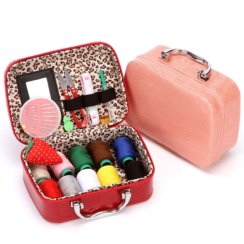 Trousse à couture portable avec boîte de rangement
