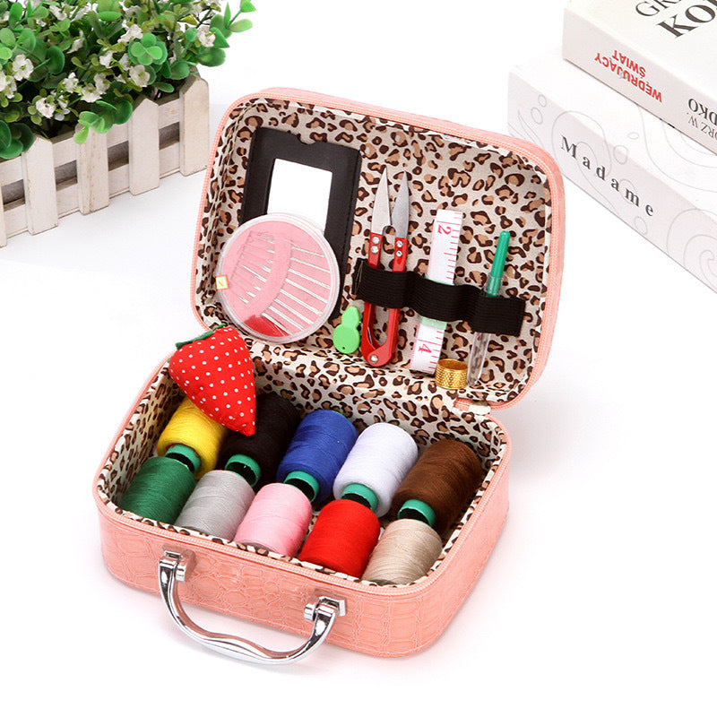 Trousse à couture portable avec boîte de rangement