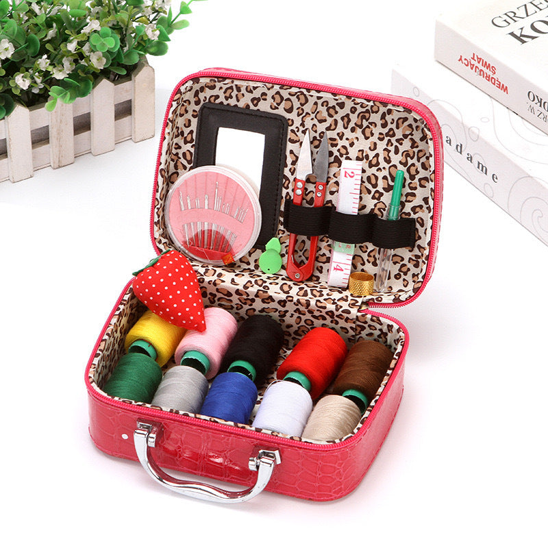 Trousse à couture portable avec boîte de rangement