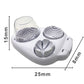 🥚PROMO LIMITÉE 50% DE RÉDUCTION !✨Coupe-Œufs 3 en 1 – Tranche, Coupe, Cube, Acier Inoxydable, Facile à Nettoyer⏱️