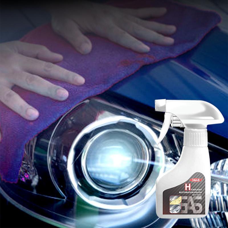 🔥Kit de rénovation & revêtement cristal pour phares auto🚗✨