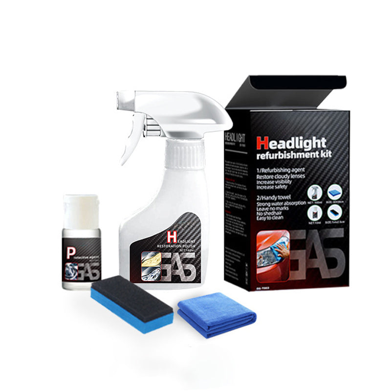 🔥Kit de rénovation & revêtement cristal pour phares auto🚗✨