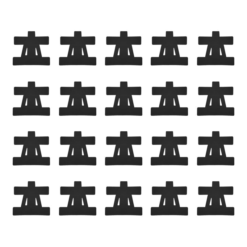 Bandes kinésiologiques élastiques prédécoupées pour le soutien des épaules
