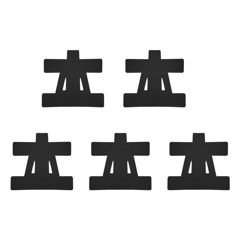 Bandes kinésiologiques élastiques prédécoupées pour le soutien des épaules