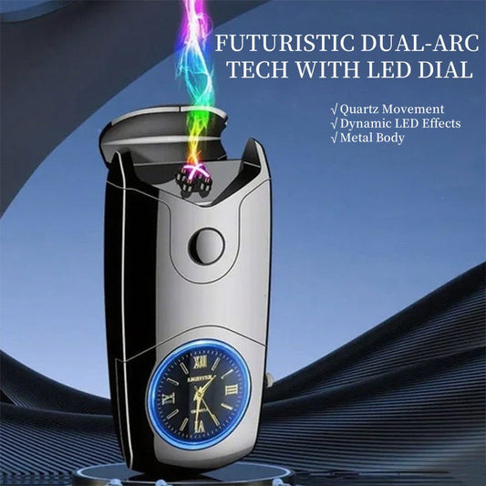 Flameless Electric Lighter with Dial for Men