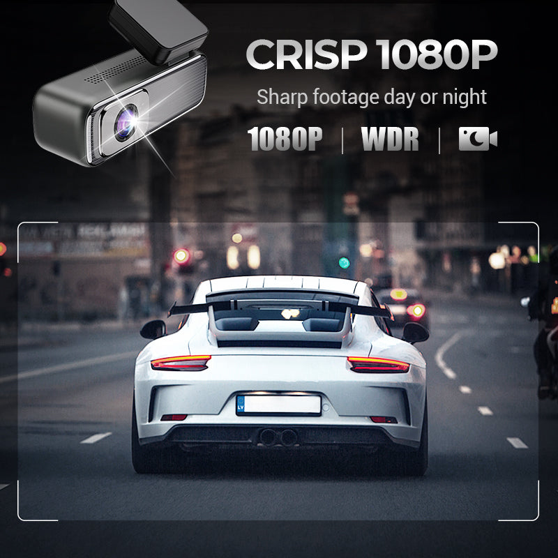 Caméra de voiture avec vision nocturne 1080P