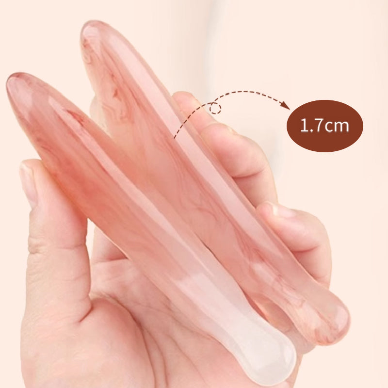 👑Peigne multifonction de massage crânien et outil Gua Sha – Relaxant et facile à utiliser🌿