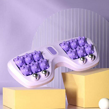 💆‍♀️Rouleau de massage portable double – Détente & soulagement immédiat pour vos pieds😌🌿