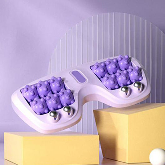 💆‍♀️Rouleau de massage portable double – Détente & soulagement immédiat pour vos pieds😌🌿