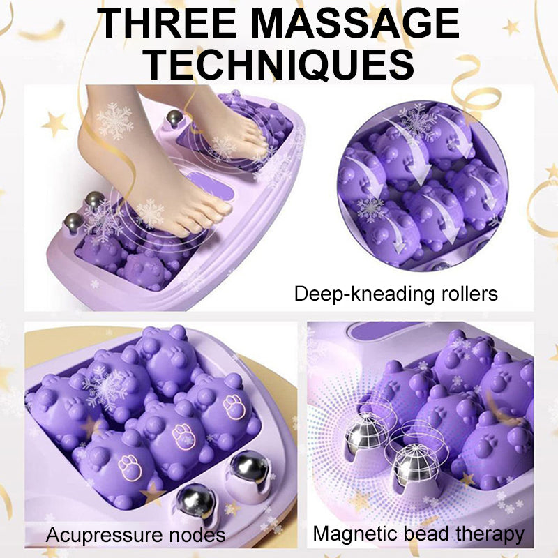 💆‍♀️Rouleau de massage portable double – Détente & soulagement immédiat pour vos pieds😌🌿