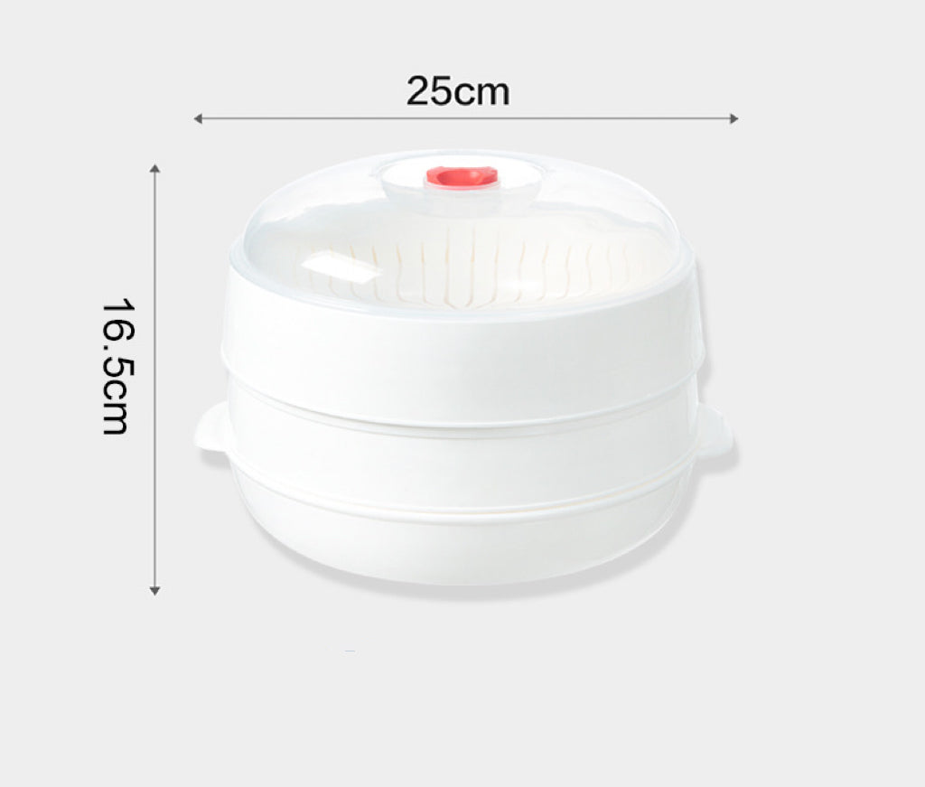 Cuit-vapeur micro-ondes multifonctionnel et ustensile de cuisine isotherme