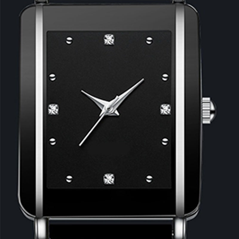 Montre Carrée Polyvalente Décontractée et Tendance