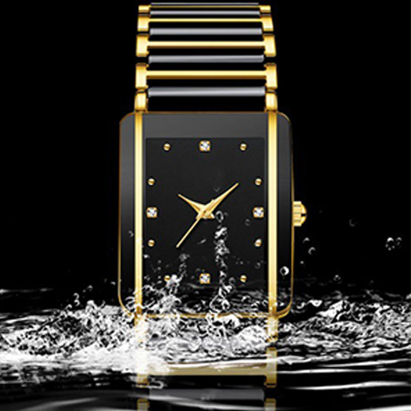 Montre Carrée Polyvalente Décontractée et Tendance