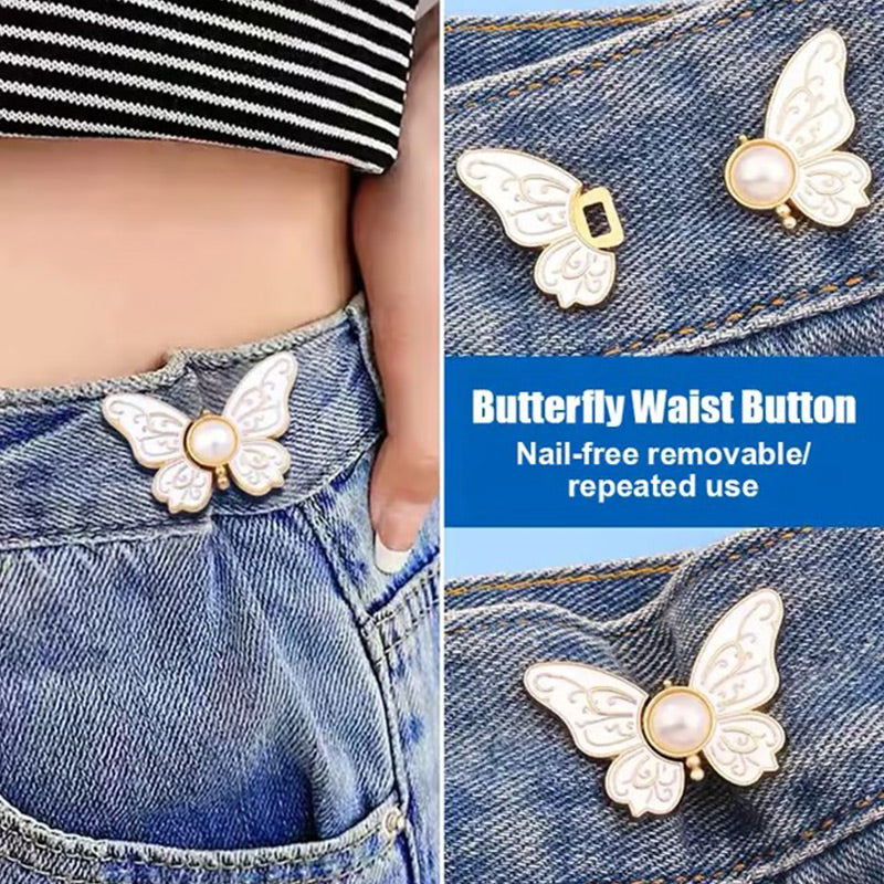 Boucle de réglage de taille papillon amovible 🦋✨
