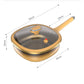 🔥50 % DE RÉDUCTION🍳✨Pot anti-adhésif en alliage de titane de 12 pouces avec couvercle🍲💫
