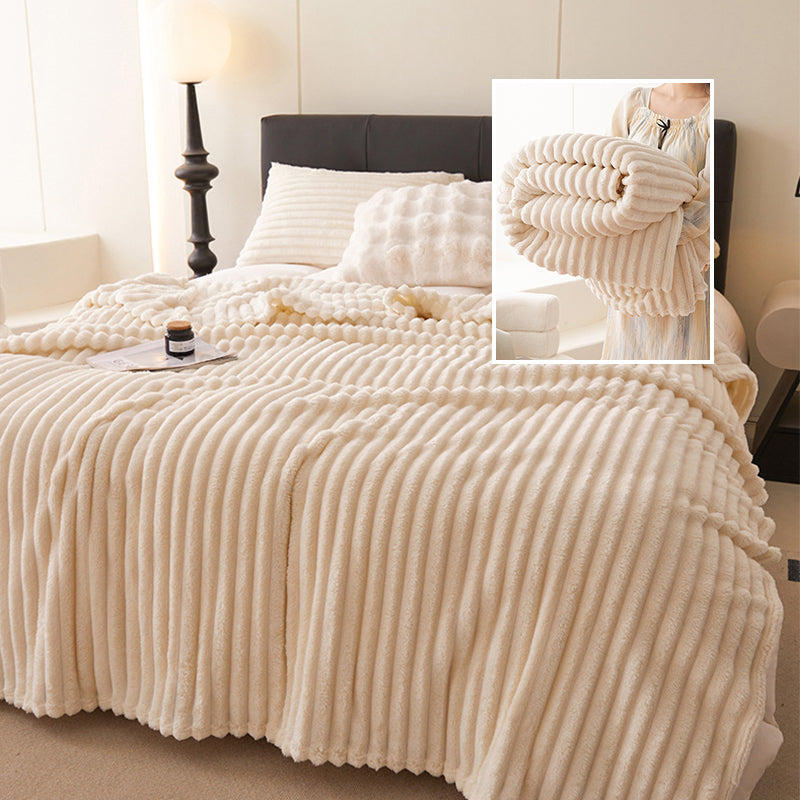 🛏️50% DE RÉDUCTION !❄️Jeté Super Doux Luxueux - Chaleur Légère et Confort Ultime pour Canapé ou Lit, Lavable en Machine 🏠📦