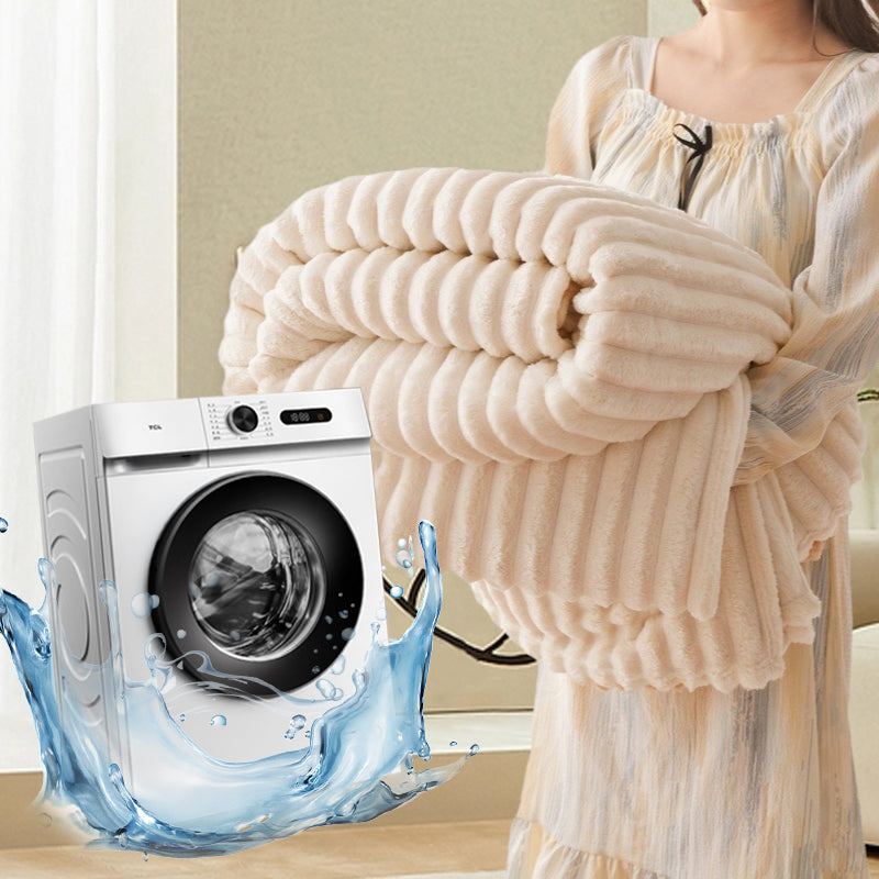 🛏️50% DE RÉDUCTION !❄️Jeté Super Doux Luxueux - Chaleur Légère et Confort Ultime pour Canapé ou Lit, Lavable en Machine 🏠📦