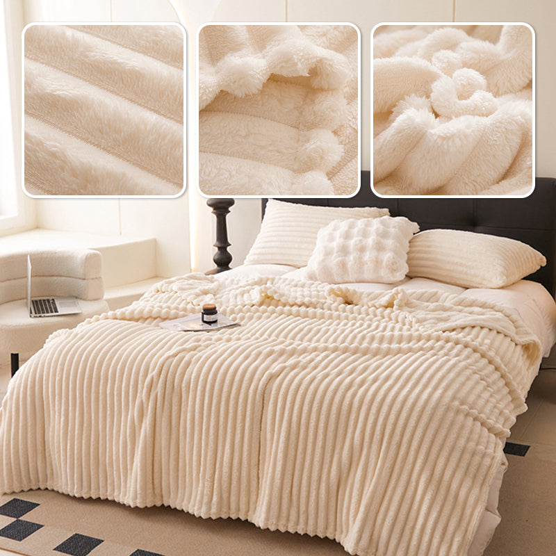 🛏️50% DE RÉDUCTION !❄️Jeté Super Doux Luxueux - Chaleur Légère et Confort Ultime pour Canapé ou Lit, Lavable en Machine 🏠📦