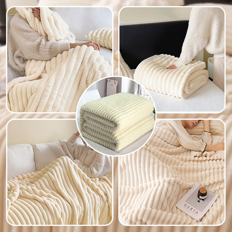 🛏️50% DE RÉDUCTION !❄️Jeté Super Doux Luxueux - Chaleur Légère et Confort Ultime pour Canapé ou Lit, Lavable en Machine 🏠📦